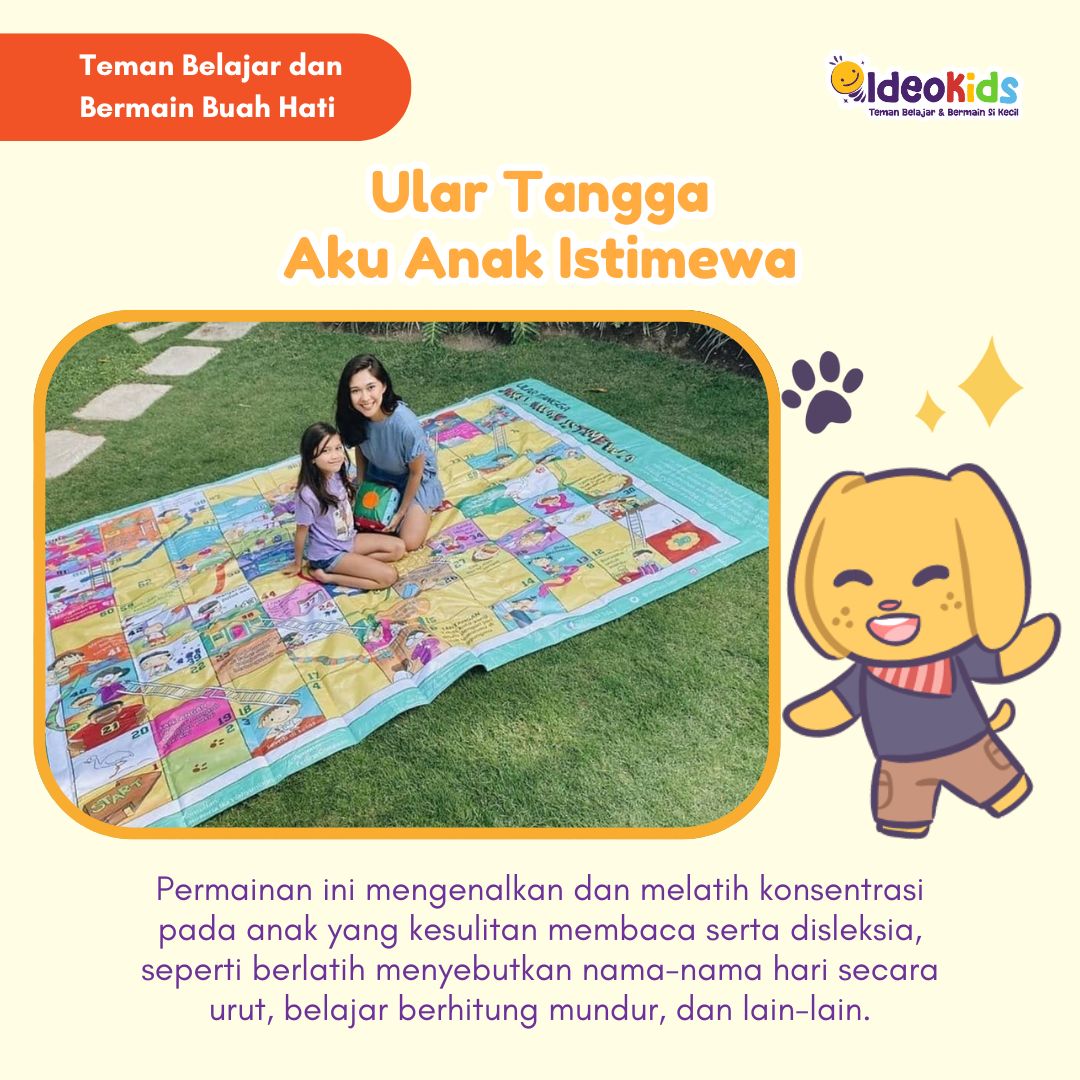 Ular Tangga Aku Anak Istimewa Ukuran L - Bahasa Indonesia