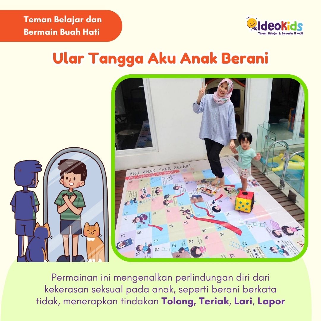 Ular Tangga Aku Anak Berani Ukuran XL - Bahasa Indonesia